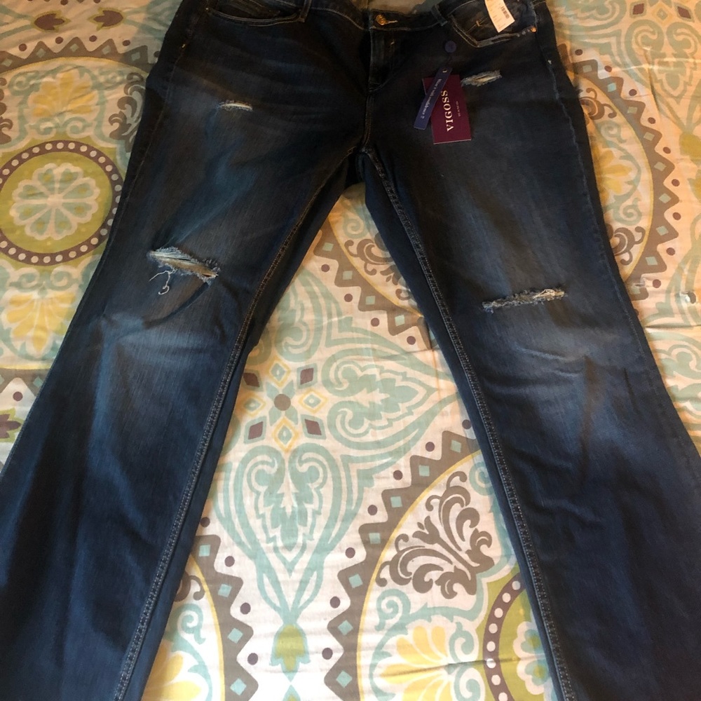 Plus size jeans